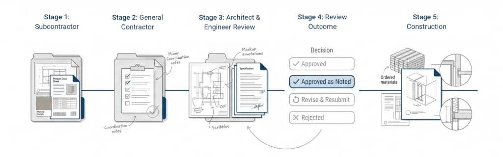 28.4 the construction submittal review process