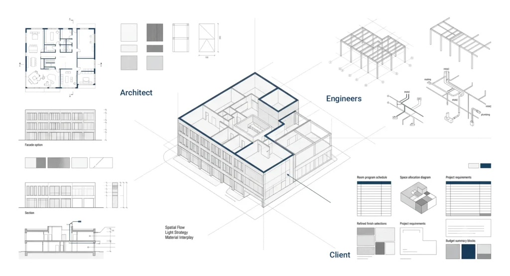 30.3 roles of architects clients and engineers in the design process