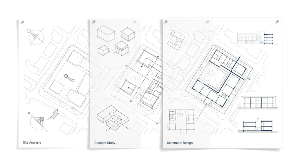 31.1 key steps in the architectural schematic design process