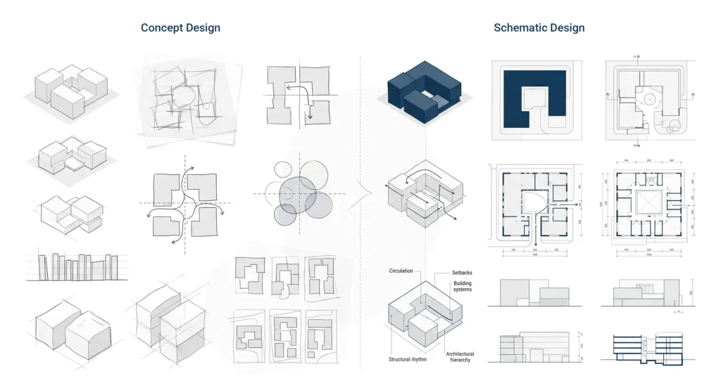31.4 schematic design vs concept design