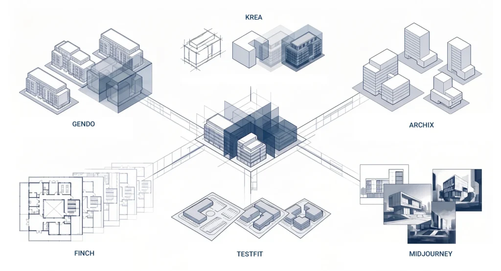 34.1 best ai tools for generative architectural design